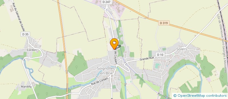 localisation de l'entreprise LAURENTIDES PERDU & FILS  SOIGNOLLES-EN-BRIE