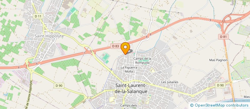 localisation de l'entreprise LAURENTIN BATIMENT  PERPIGNAN