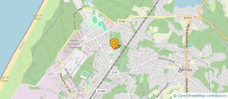 localisation de l'entreprise LAURENTIN CREATION HABITAT  TARNOS