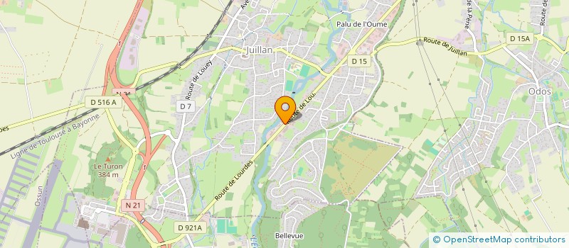 localisation de l'entreprise LAURENTIN-GAZ SERVICE  JUILLAN