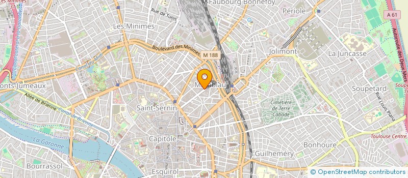 localisation de l'entreprise LAURENTINE à TOULOUSE