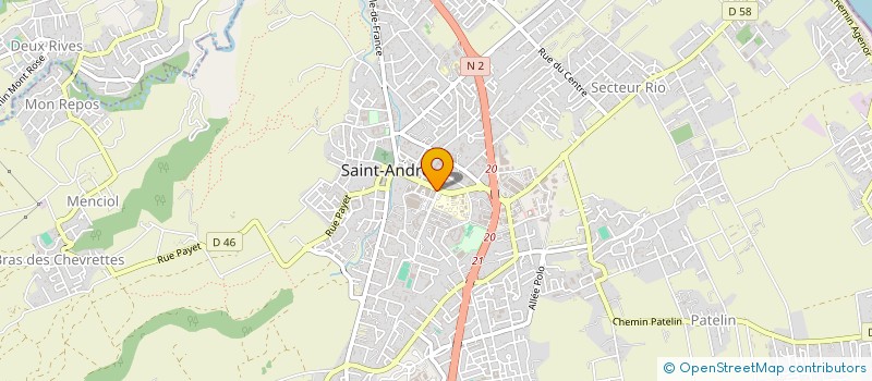 localisation de l'entreprise LAURENTINES à SAINT-ANDRE