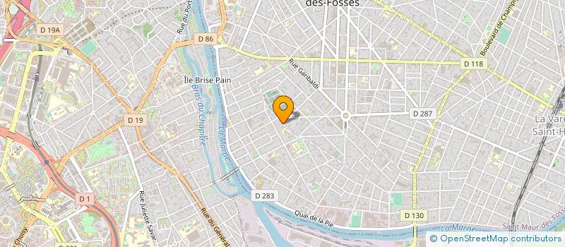 localisation de l'entreprise LAURENTIS à PARIS