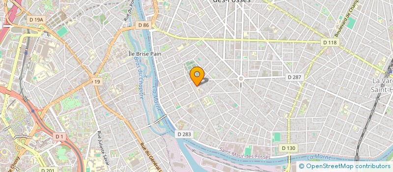 localisation de l'entreprise LAURENTIS SERVICES  SAINT-MAUR-DES-FOSSES