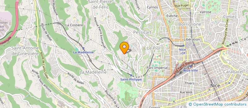 localisation de l'entreprise LAURENZO à NICE