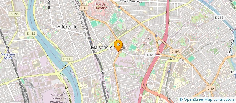localisation de l'entreprise LAUREST à MAISONS-ALFORT