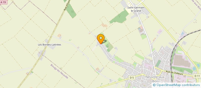 localisation de l'entreprise LAURET & CO à NEUVILLE-AUX-BOIS