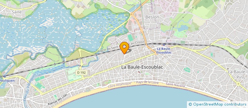 localisation de l'entreprise LAURETO  LA BAULE-ESCOUBLAC