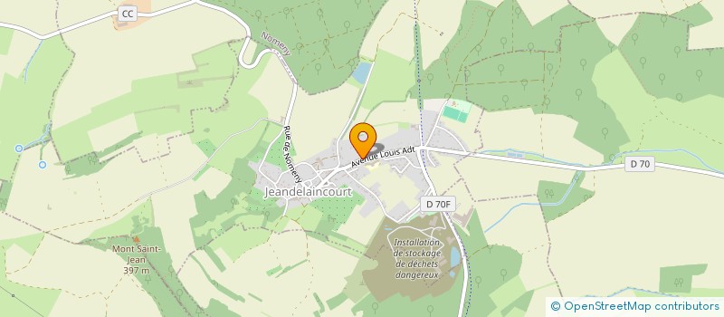 localisation de l'entreprise LAURETTE  JEANDELAINCOURT