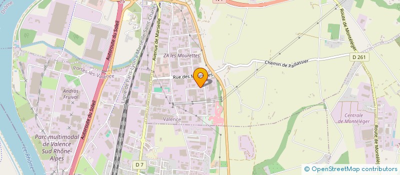 localisation de l'entreprise LAUREY  FLAVIAC