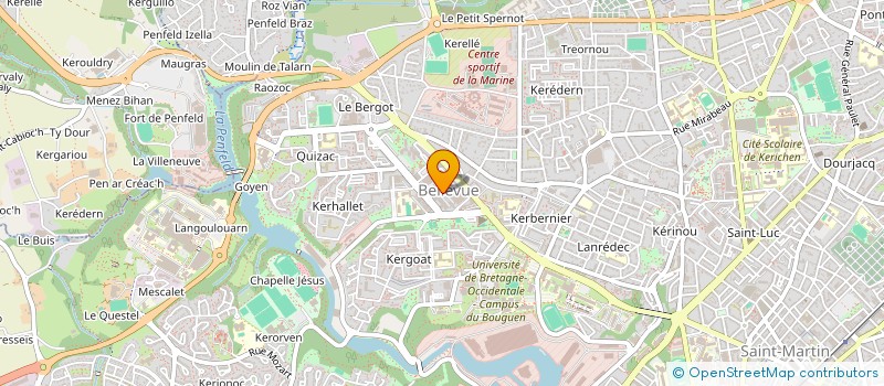 localisation de l'entreprise LAUREYNE 11 à BREST