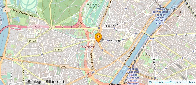 localisation de l'entreprise LAURFRED  PARIS