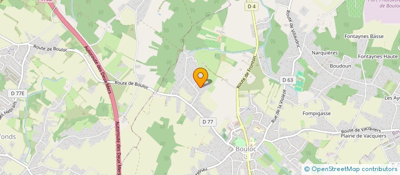 localisation de l'entreprise LAURI  BOULOC