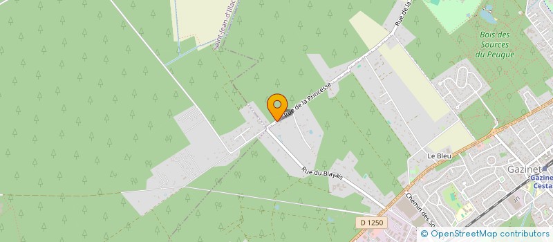 localisation de l'entreprise LAURIALAIN  PESSAC