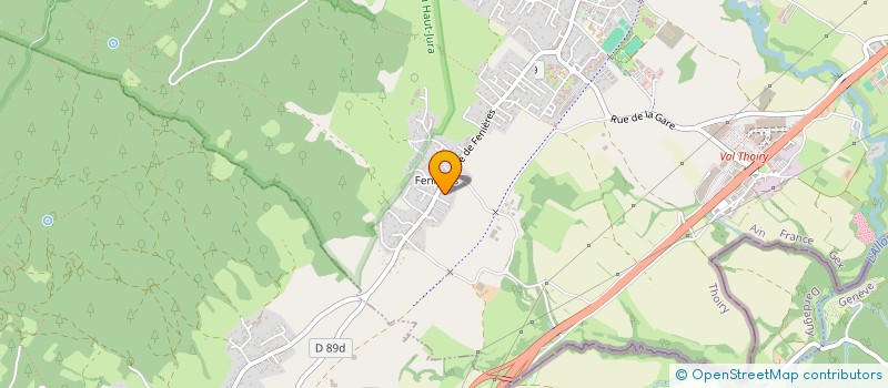 localisation de l'entreprise LAURIAM  THOIRY