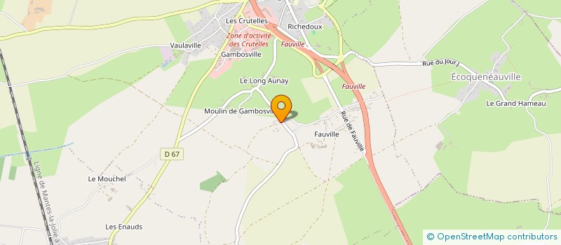 localisation de l'entreprise LAURIANCEAU  SAINTE-MERE-EGLISE