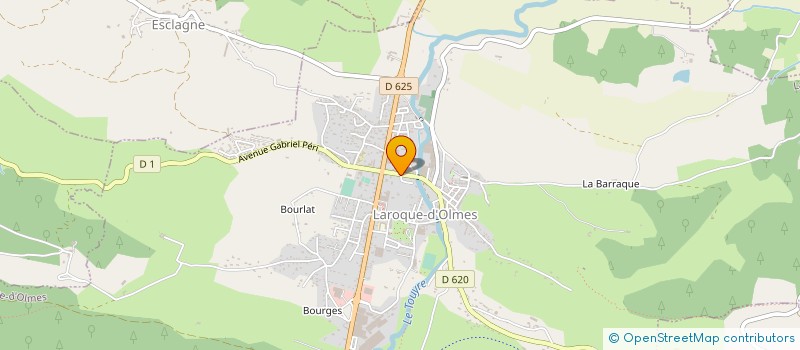 localisation de l'entreprise LAURIANE à LAROQUE-D'OLMES