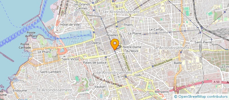 localisation de l'entreprise LAURIANE à MARSEILLE