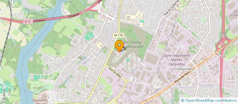 localisation de l'entreprise LAURIANE DUNAND ET SAMUEL OUDIN  NANTES