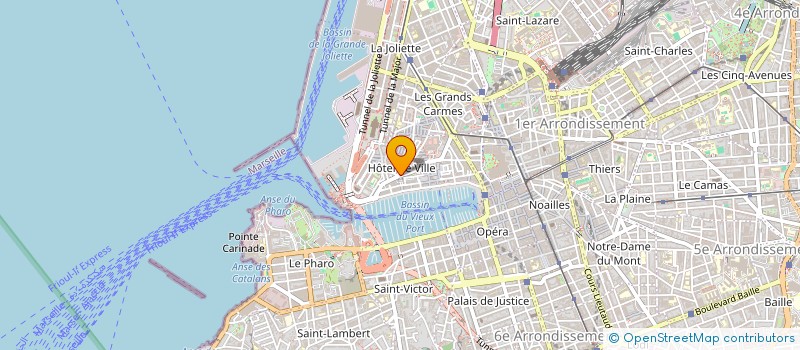 localisation de l'entreprise LAURIC à MARSEILLE