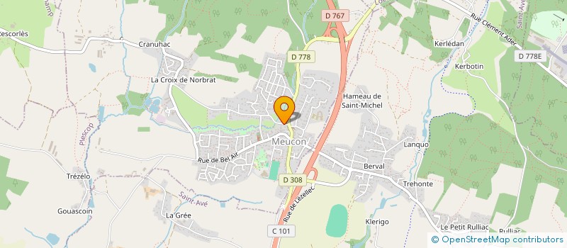 localisation de l'entreprise LAURIC  SAINT-AVE