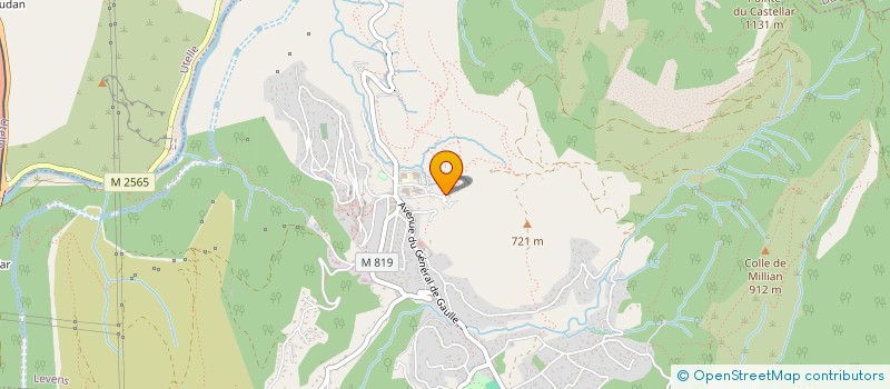 localisation de l'entreprise LAURIC ARIAS  LEVENS