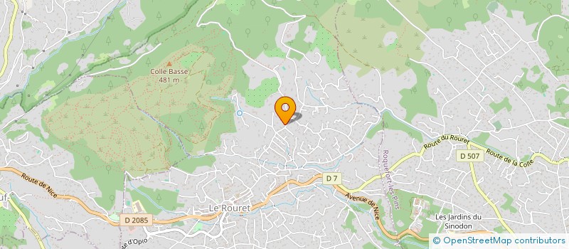 localisation de l'entreprise LAURICE  LE ROURET