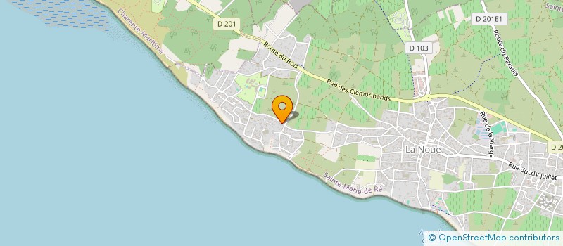 localisation de l'entreprise LAURICE IMMO  SAINTE-MARIE-DE-RE