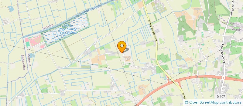 localisation de l'entreprise LAURICK  MONTEUX