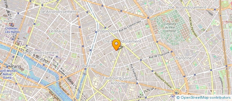 localisation de l'entreprise LAURIDA DIFFUSION à PARIS