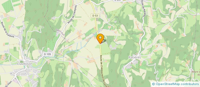 localisation de l'entreprise LAURIE FUERTES PODOLOGUE EQUIN  RATIERES