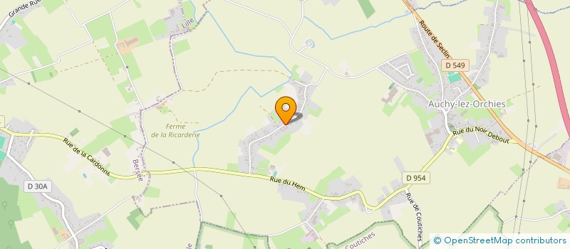 localisation de l'entreprise LAURIE L  AUCHY-LEZ-ORCHIES