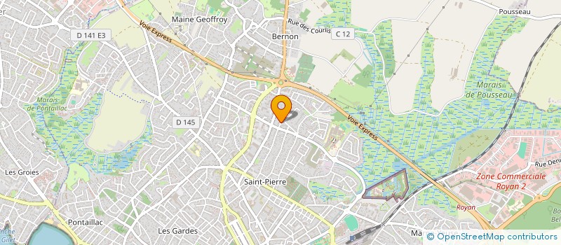 localisation de l'entreprise LAURIE'S BARBERSHOP  ROYAN