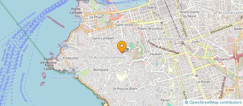 localisation de l'entreprise LAURIEGR à MARSEILLE
