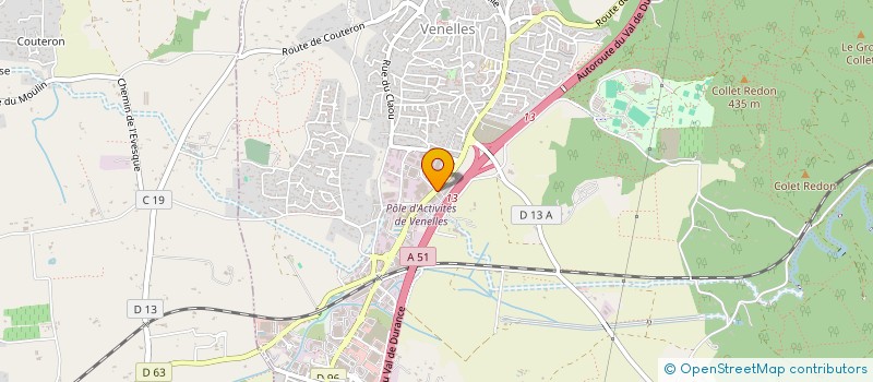 localisation de l'entreprise LAURIELOU  VENELLES