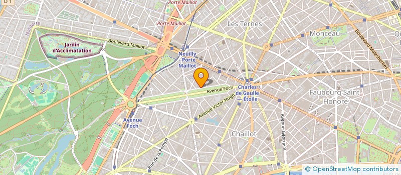 localisation de l'entreprise LAURIER ROSE à PARIS