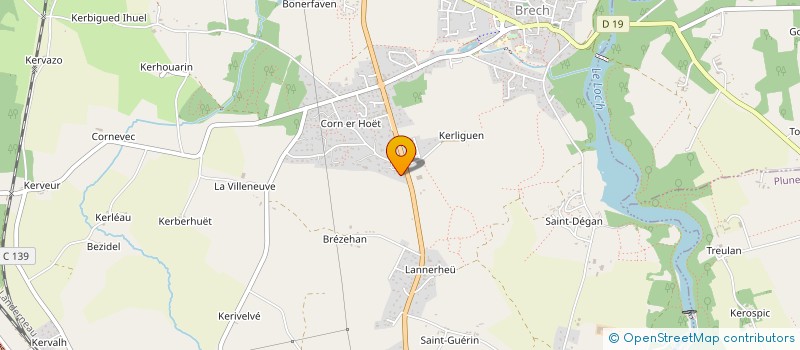 localisation de l'entreprise LAURIKLE  BRECH