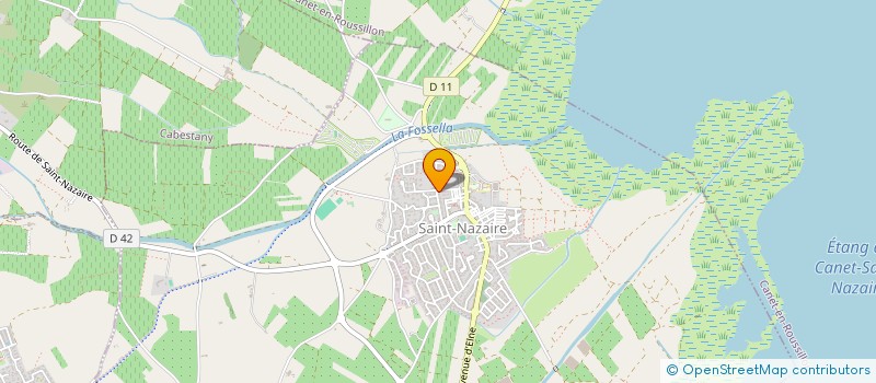 localisation de l'entreprise LAURIMA à SAINT-NAZAIRE