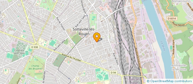 localisation de l'entreprise LAURIMAX  SOTTEVILLE-LES-ROUEN