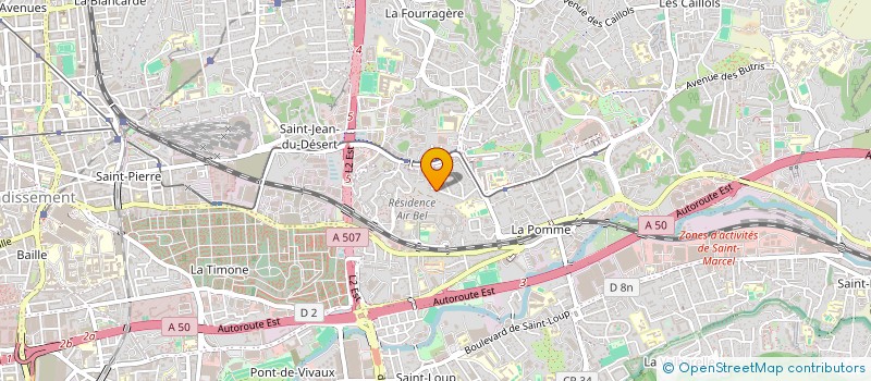 localisation de l'entreprise LAURIMI à MARSEILLE