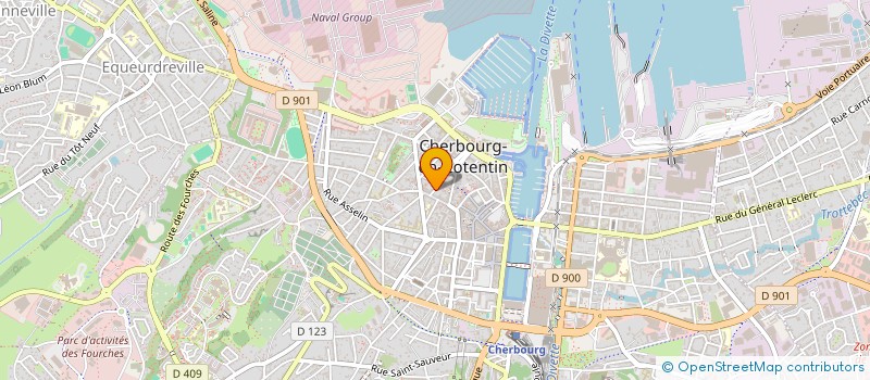 localisation de l'entreprise LAURIMMO à CHERBOURG-EN-COTENTIN