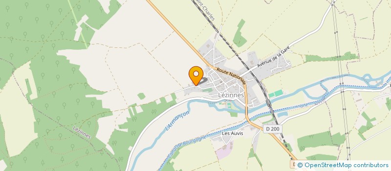 localisation de l'entreprise LAURIN ELECTRICITE à LEZINNES