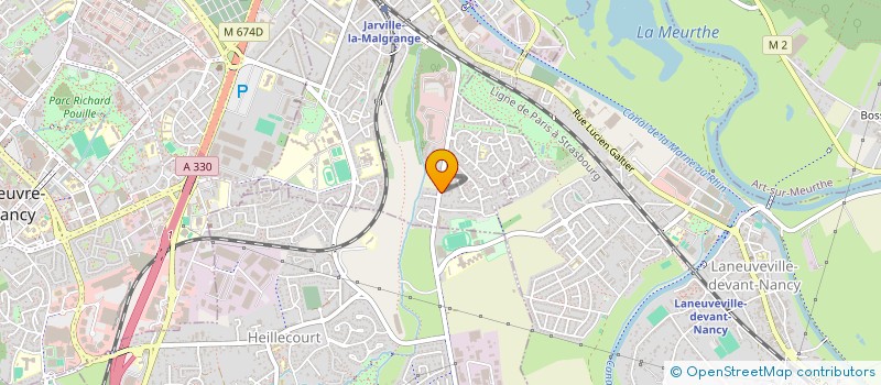 localisation de l'entreprise LAURINE  JARVILLE-LA-MALGRANGE