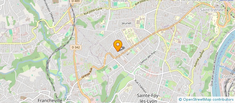 localisation de l'entreprise LAURINE  LYON