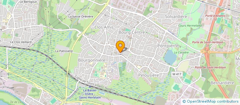 localisation de l'entreprise LAURIOL  SAINT-HERBLAIN