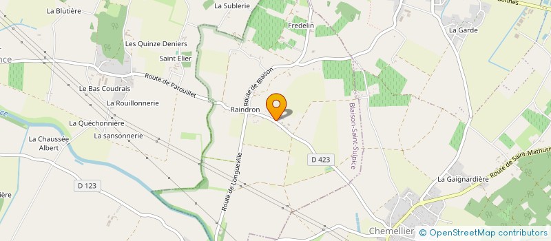 localisation de l'entreprise LAURIOU ROSIERE  BLAISON-SAINT-SULPICE