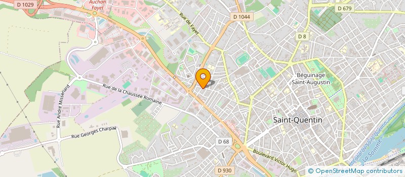 localisation de l'entreprise LAURIS à SAINT-QUENTIN