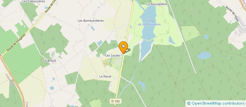 localisation de l'entreprise LAURISA  CHAILLES