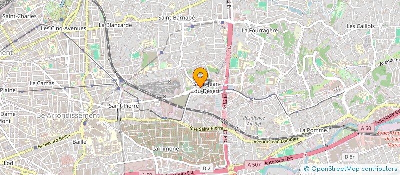 localisation de l'entreprise LAURISE à MARSEILLE