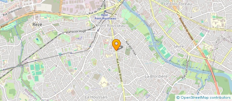 localisation de l'entreprise LAURISSE à REZE